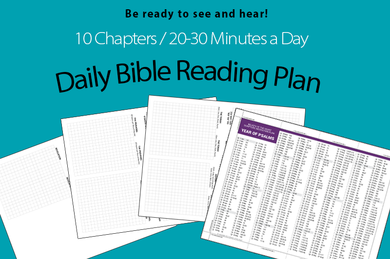 daily bible reading plan